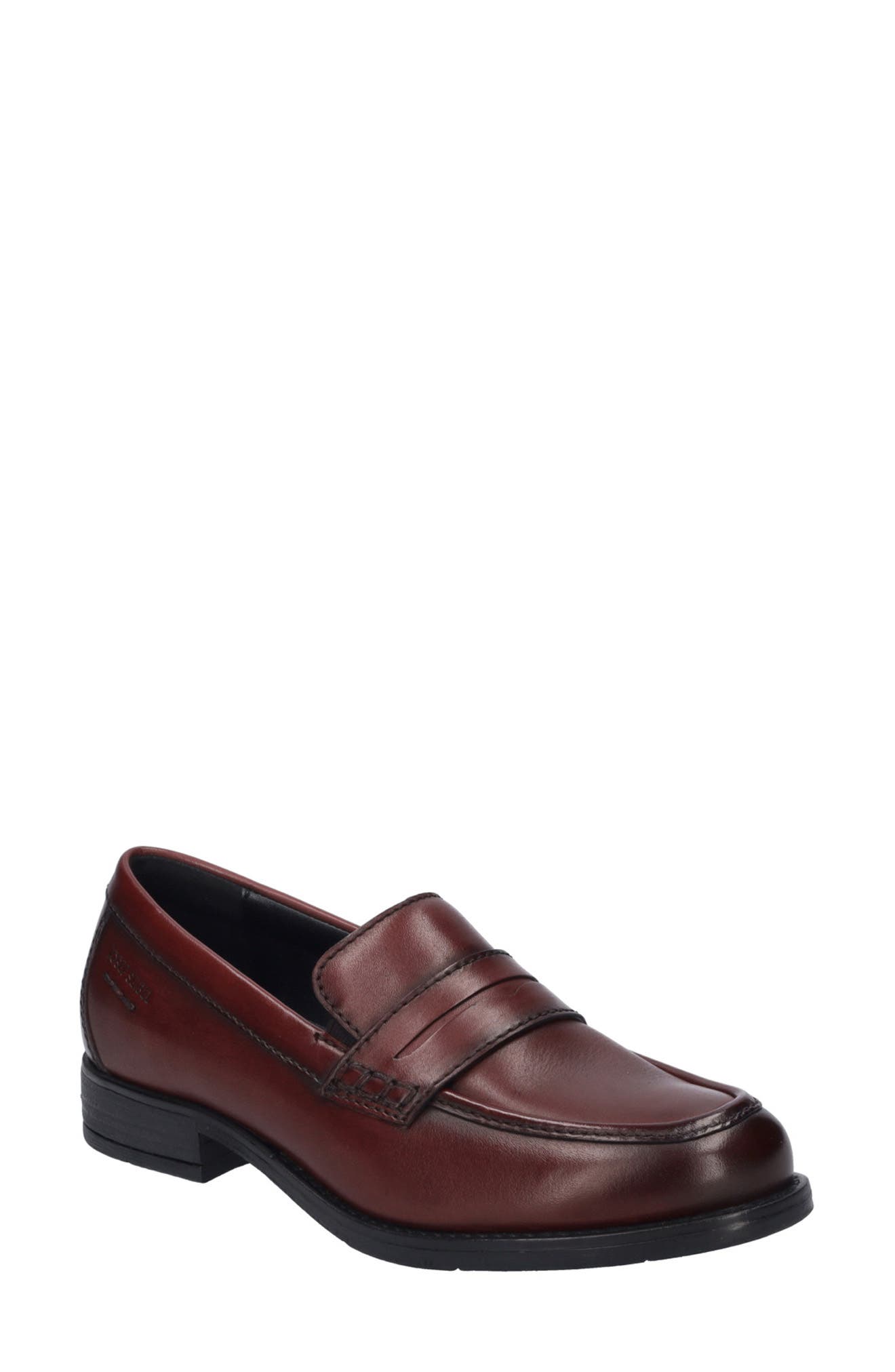 Josef Seibel Simona 07 Penny Loafer in Bordeaux 