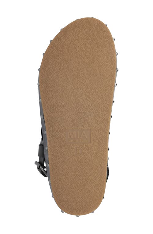 Mia Zurie Slingback Sandal In Black