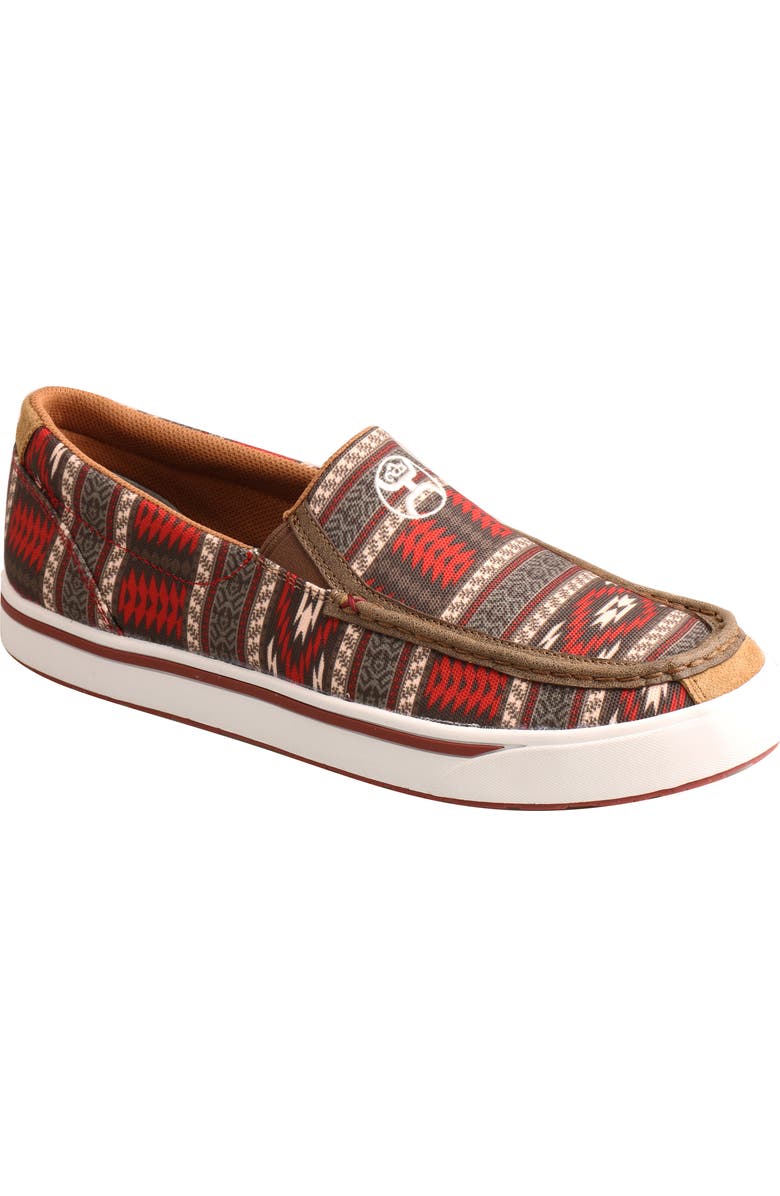 Twisted X Hooey Slip-On Sneaker, Main, color,