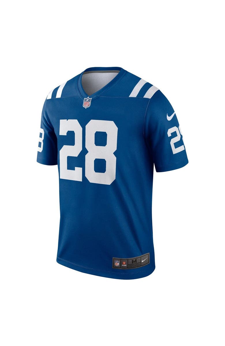 Nike Men's Nike Jonathan Taylor Royal Indianapolis Colts Team Legend Player Performance Top, Alternate, color, Royal