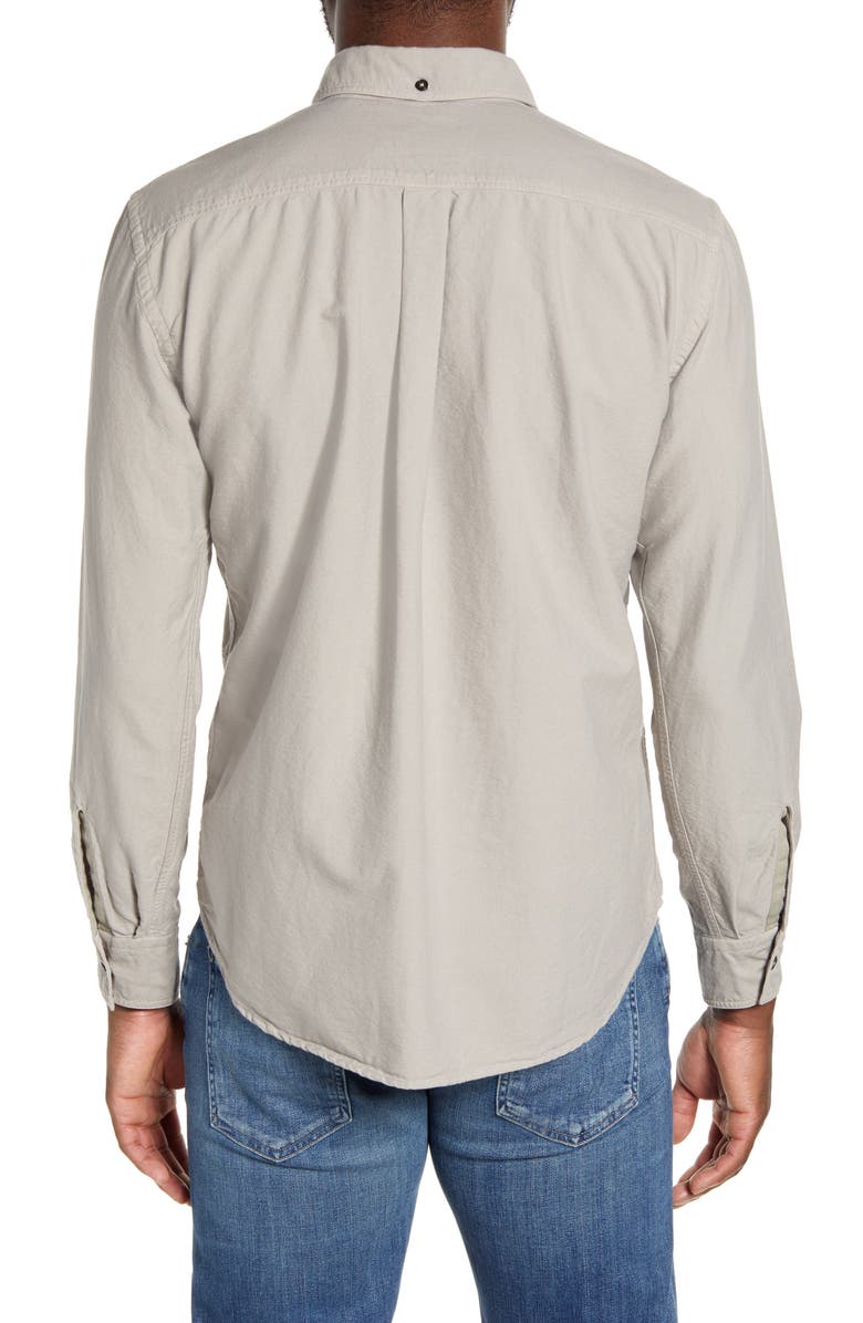 Billy Reid Tuscumbia Solid Button-Down Oxford Shirt, Alternate, color, 