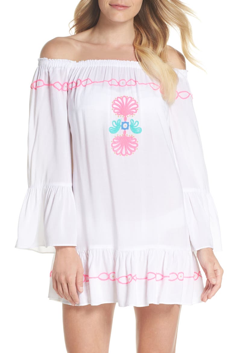 Nemi Cover-Up, Main, color, RESORT WHITE