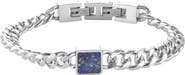 GEOFFREY BEENE Men's Semiprecious Stone Curb Chain Bracelet