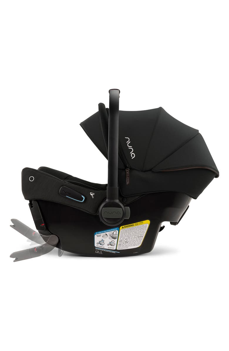 Nuna PIPA urbn<sup>™</sup> infant car seat & MIXX<sup>™</sup> next Stroller Travel System, Alternate, color, Caviar/ Chocolate