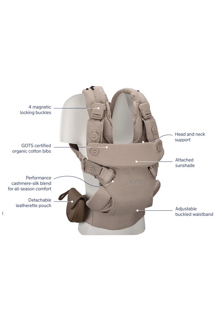 CUDL™ Luxe Clik 4-In-1 Baby Carrier, Alternate, color, QUARTZ