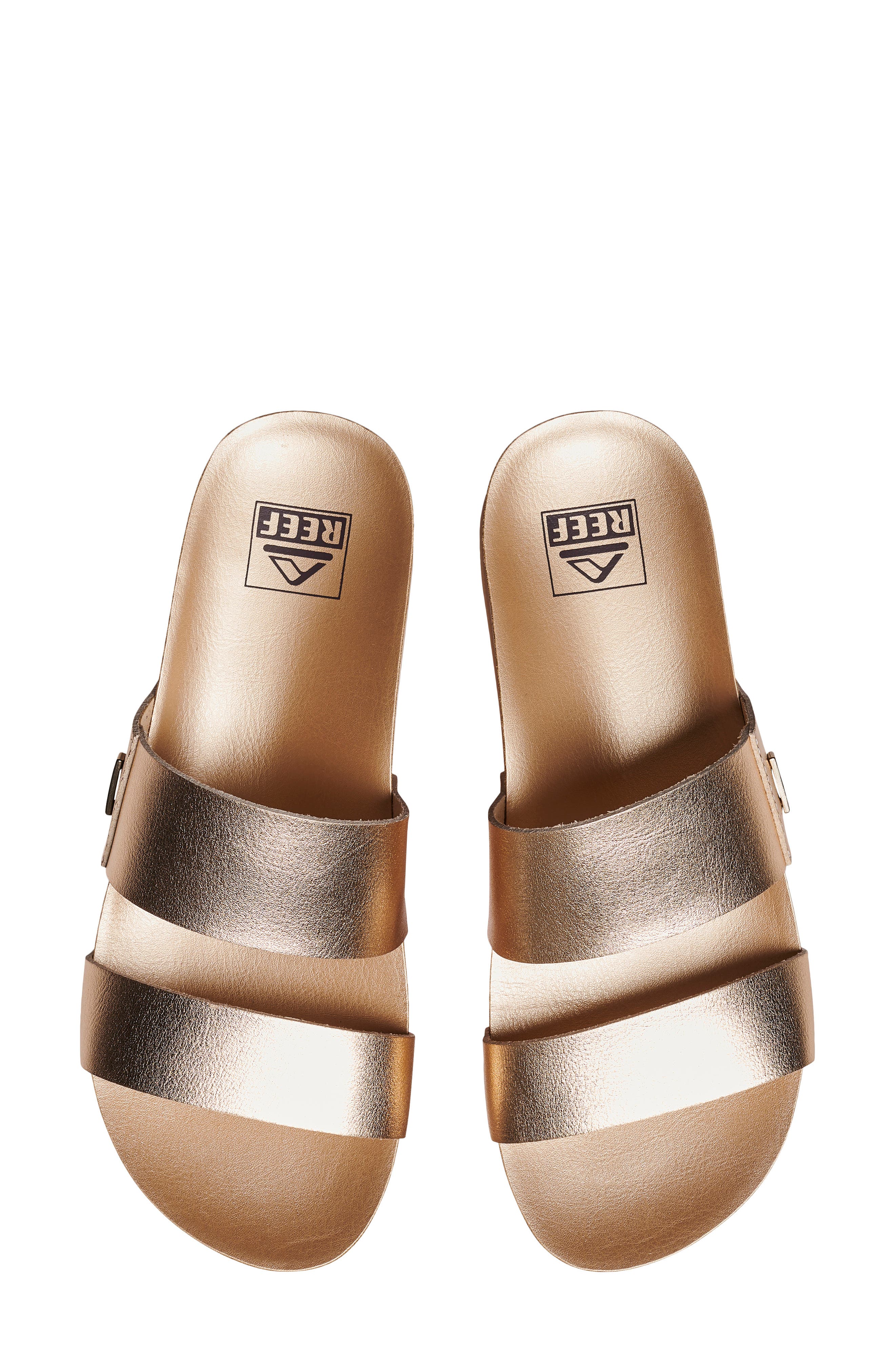 Reef Cushion Vista Hi Platform Slide Sandal, Alternate, color, 