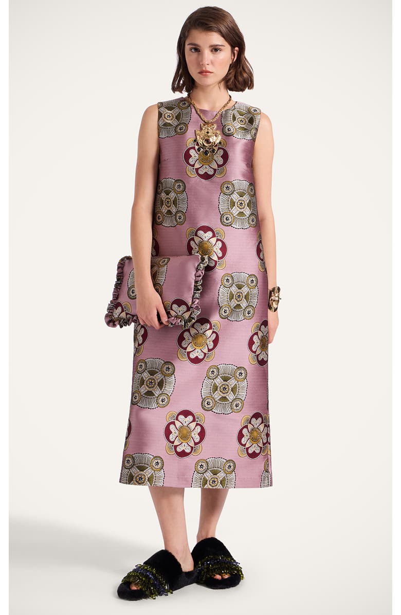 La DoubleJ Column Dress, Main, color, 