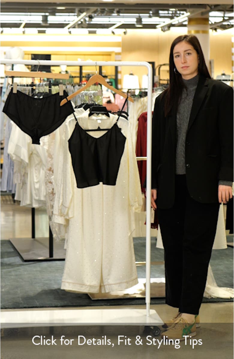 Open Back Satin Pajamas, sales video thumbnail