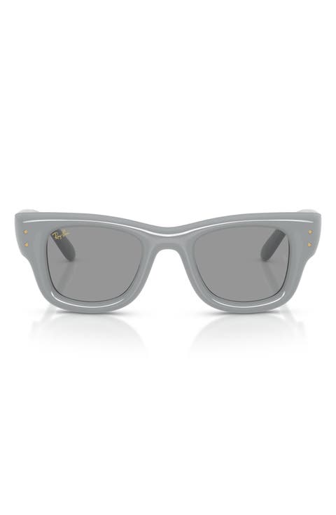 Wayfarer Puffer 50mm Square Sunglasses