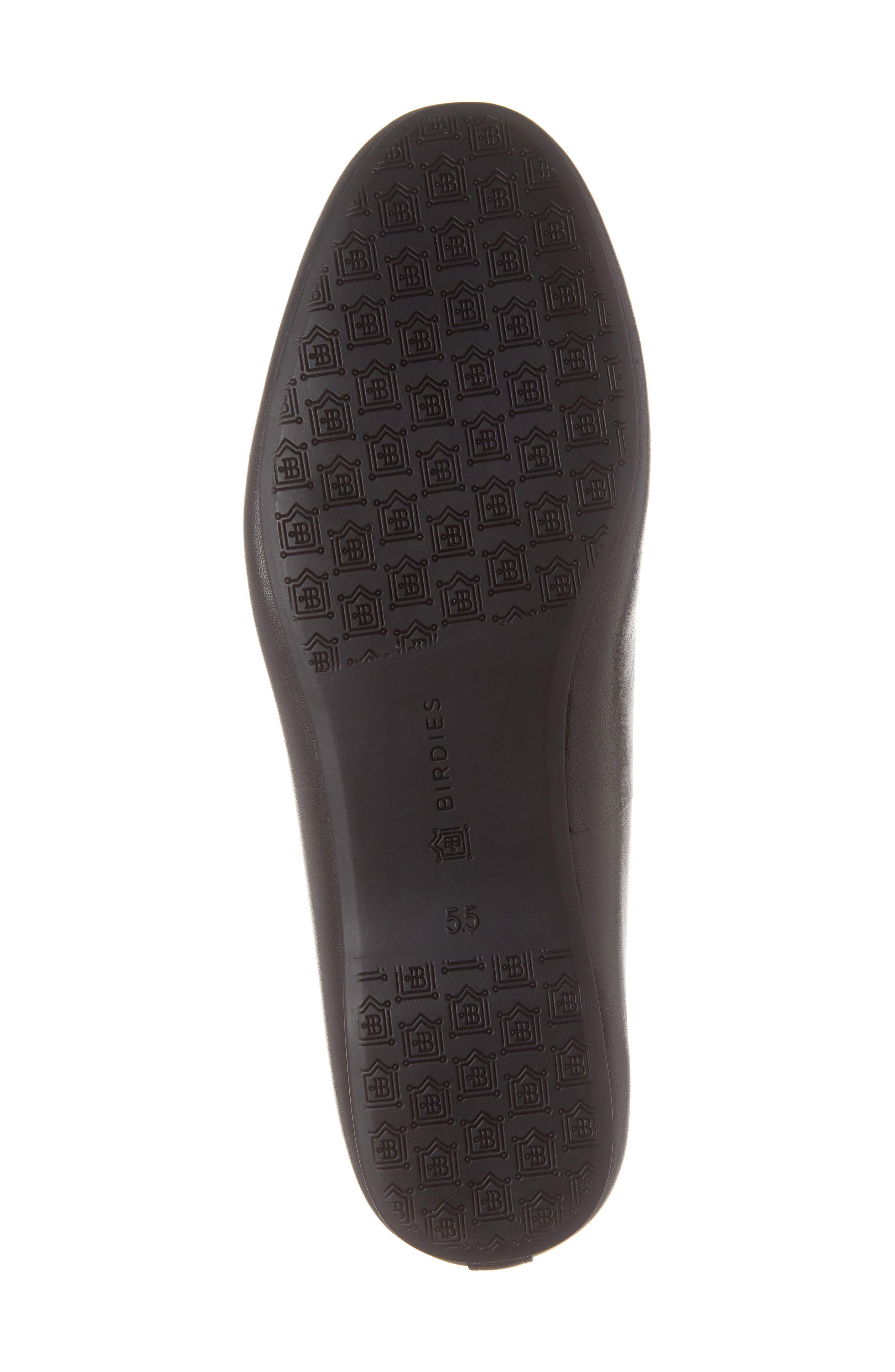 Birdies Starling Leather Flat, Alternate, color, 