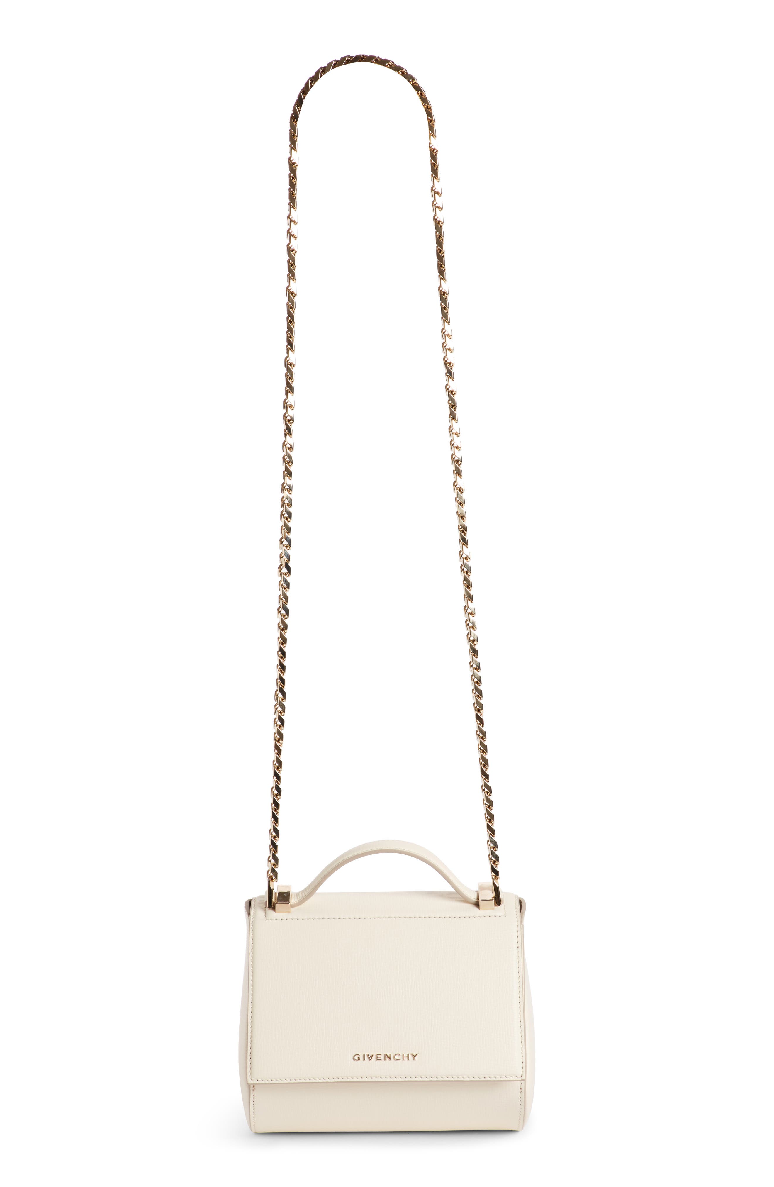 Givenchy 'Mini Pandora Box - Palma' Leather Shoulder Bag, Main, color, 