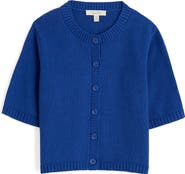 Seasalt Cornwall Gillan Creek Short Sleeve Organic Cotton Cardigan