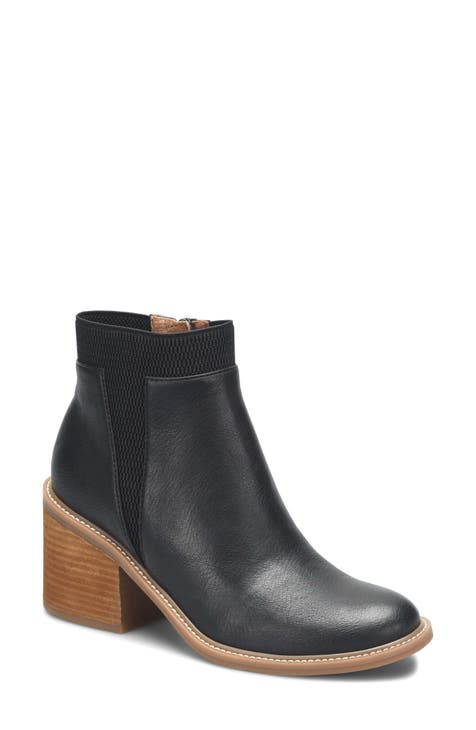 Clove Block Heel Bootie (Women)