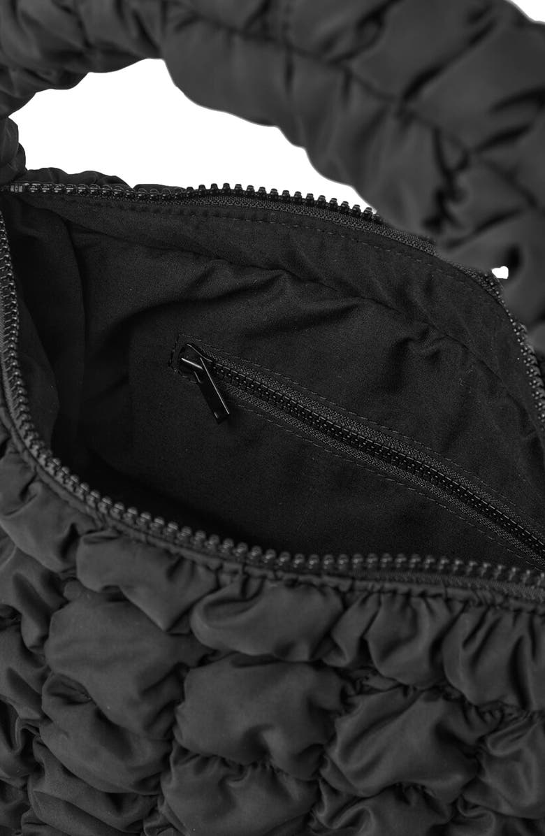 COS Quilted Recycled Polyester Shoulder Bag, Alternate, color,