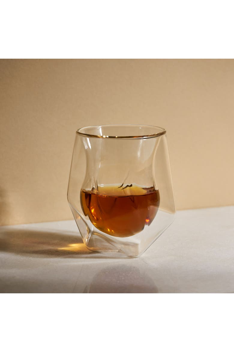 Alchemi Double-Walled Aerating Tumbler, Alternate, color, Clear
