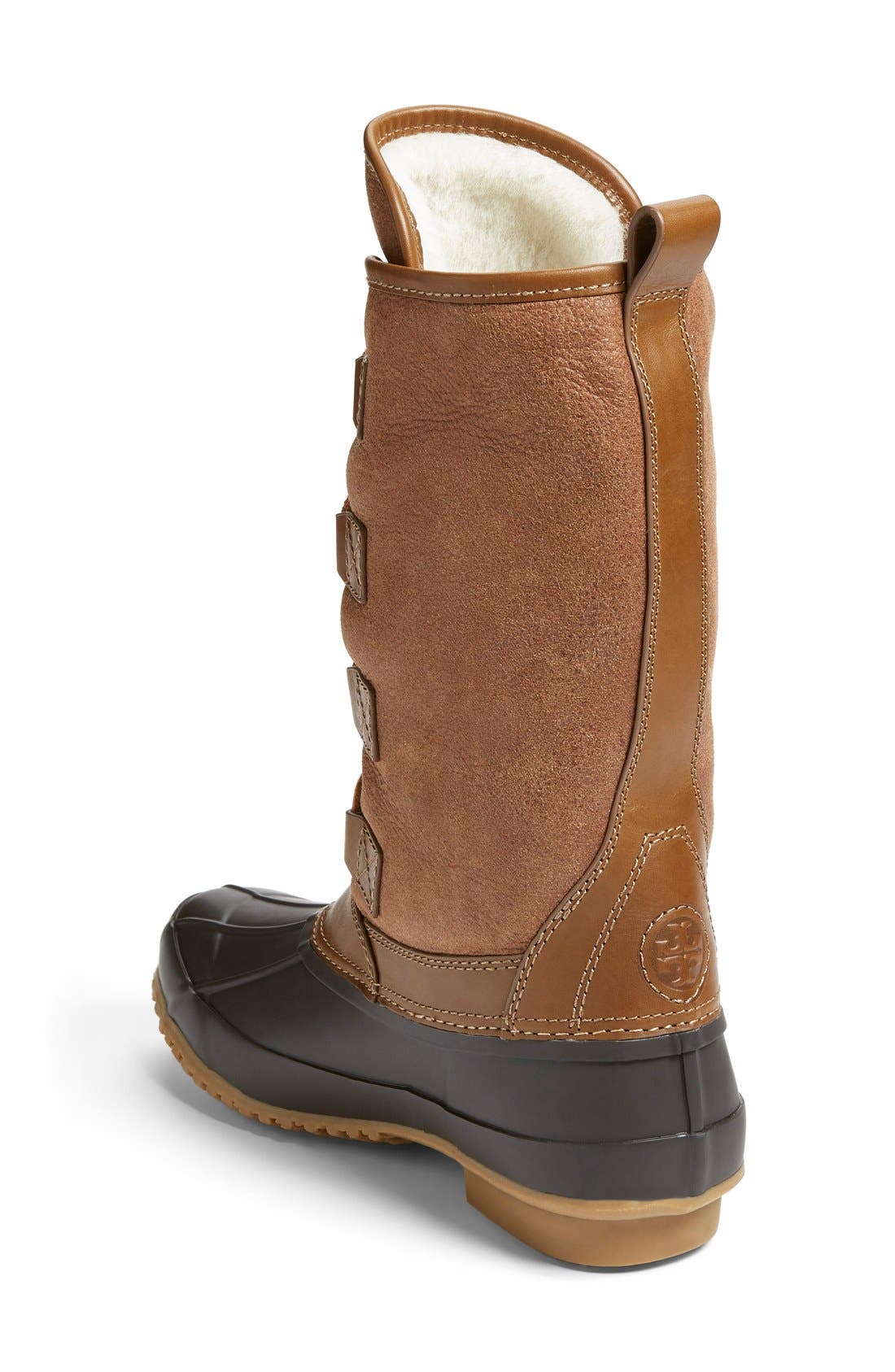 Tory Burch 'Argyll' Lace-Up Boot, Alternate, color, 