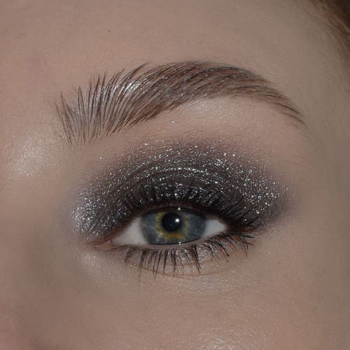 Bodyography Glitter Pigment Halo 0.32oz In Soiree -gun Metal Gray