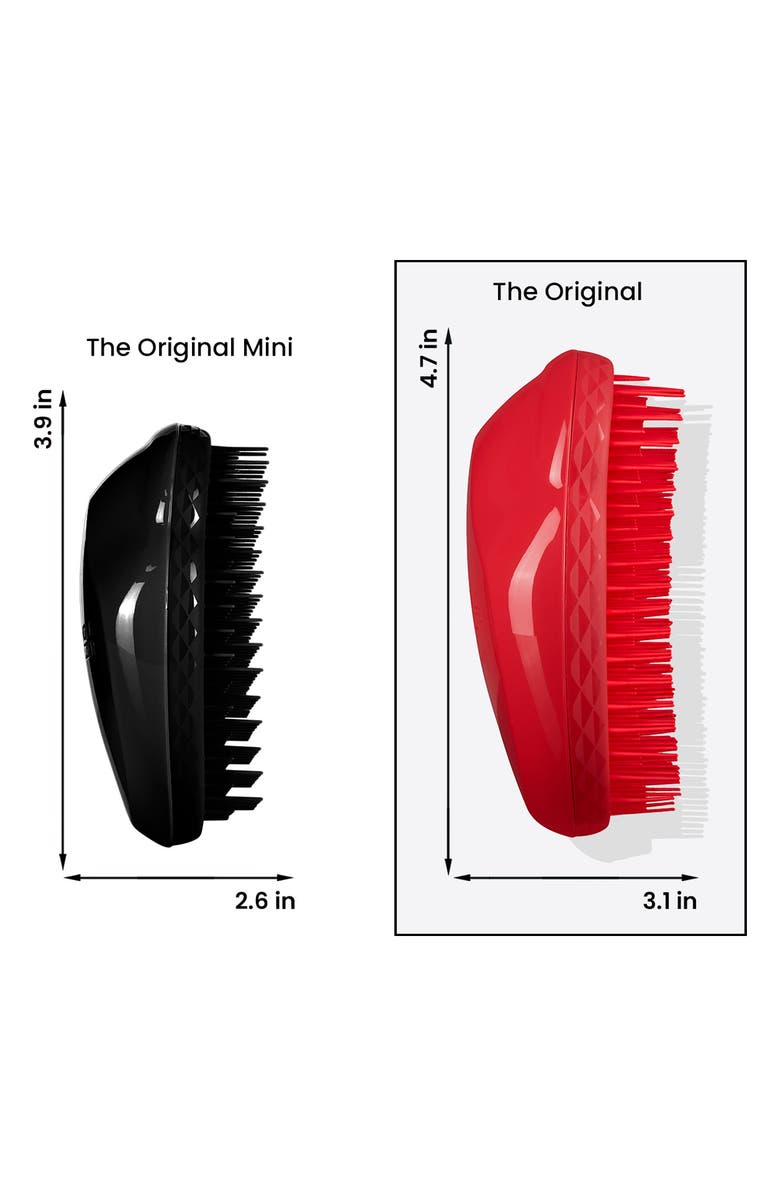 Tangle Teezer Salsa Red Thick & Curly Detangling Hair Brush, Alternate, color, 