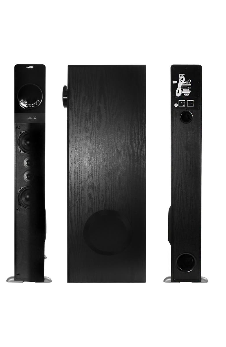 Befree Sound Bluetooth Powered Tower Speaker, Alternate, color, Black