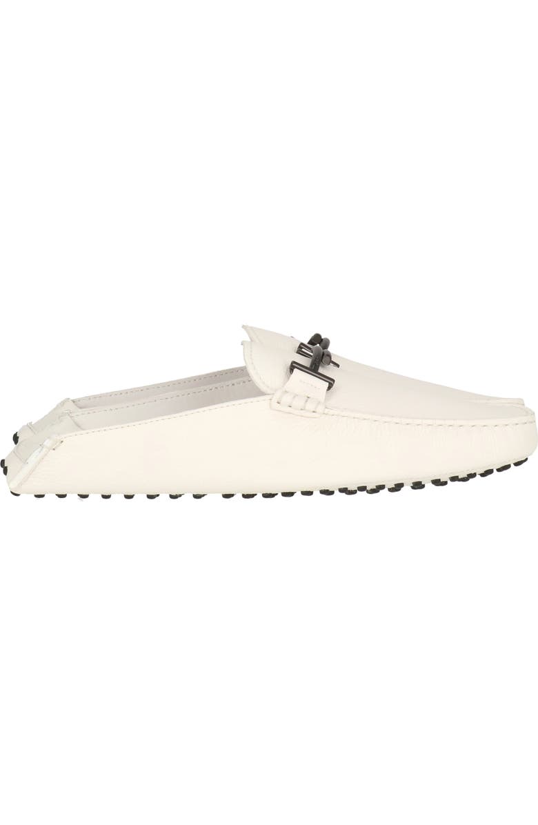 Tod's Gommino Driving Mule, Alternate, color, White