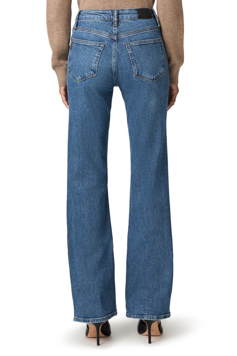 Stevie Twisted Seam Button High Waist Bootcut Jeans, Alternate, color, OPULENCE