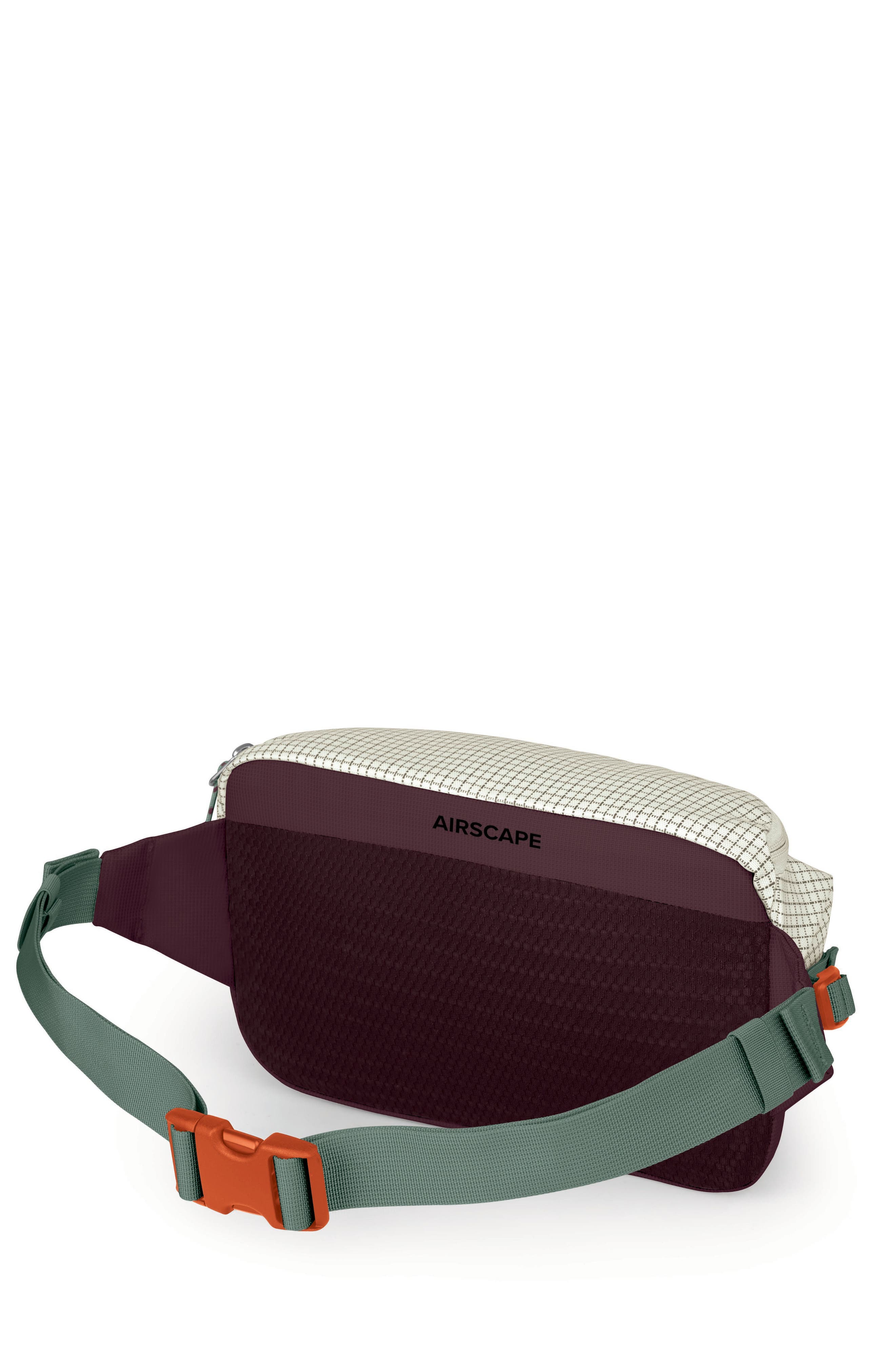 Osprey Transporter 3-Liter Waist Pack, Alternate, color, Mystery White/ Moody Burgundy