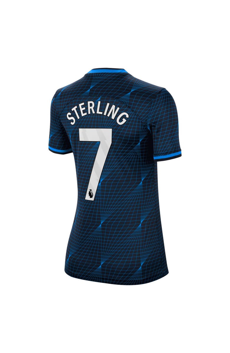 Nike Women's Nike Raheem Sterling Navy Chelsea 2023/24 Away Stadium Replica Player Jersey, Alternate, color, 