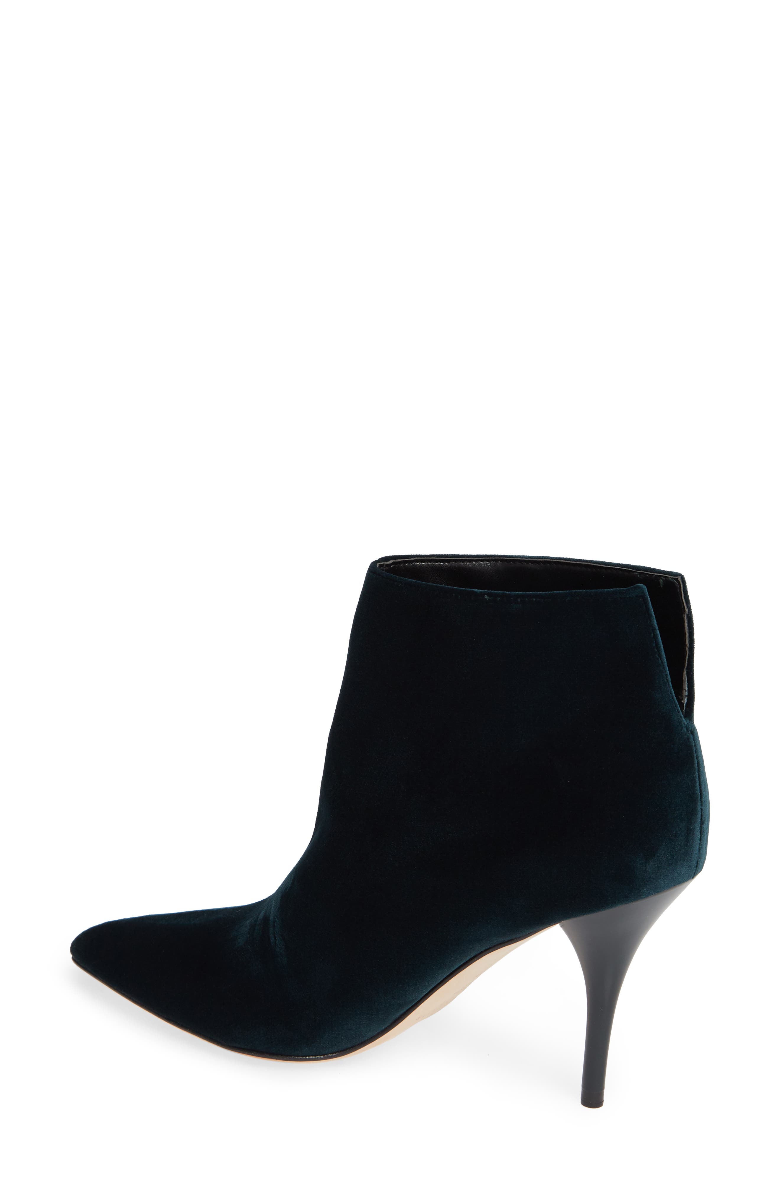 Fenet Pointy Toe Bootie, Alternate, color, SPRUCE FABRIC
