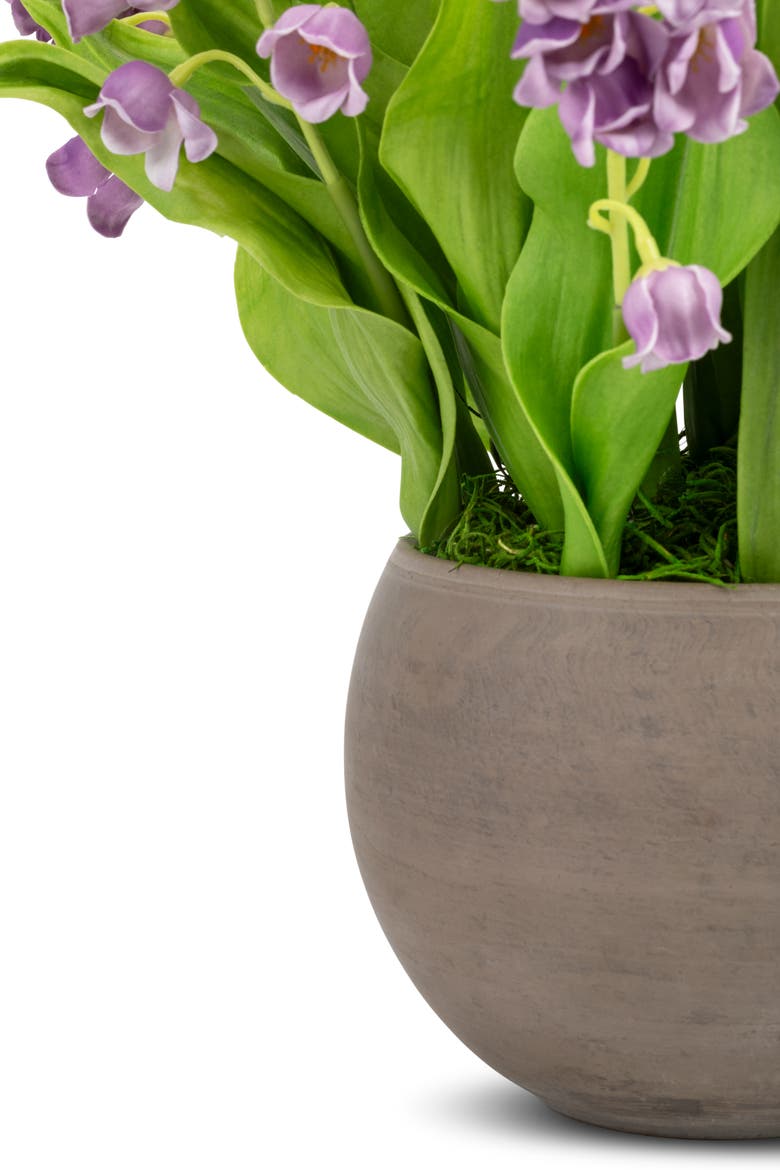 Veda RealTouch Muguet Arrangement, Alternate, color, Periwinkle