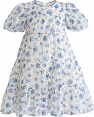 Sweet Cactus Feadow Tiered Floral Dress