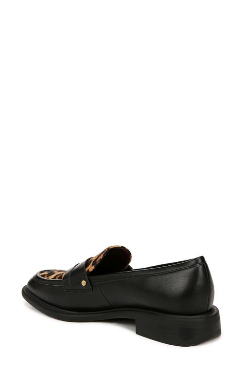 Franco Sarto Womens Animal Print Faux Leather Loafers In Multi
