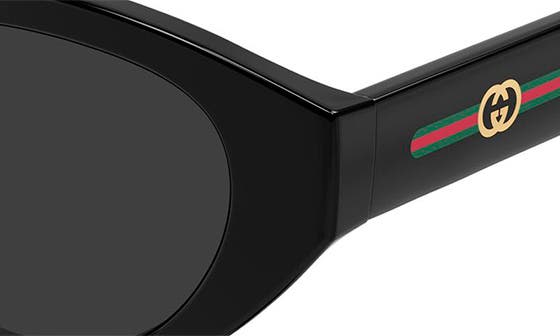 Женские солнцезащитные очки Gucci 52mm Cat Eye Sunglasses — фото 4