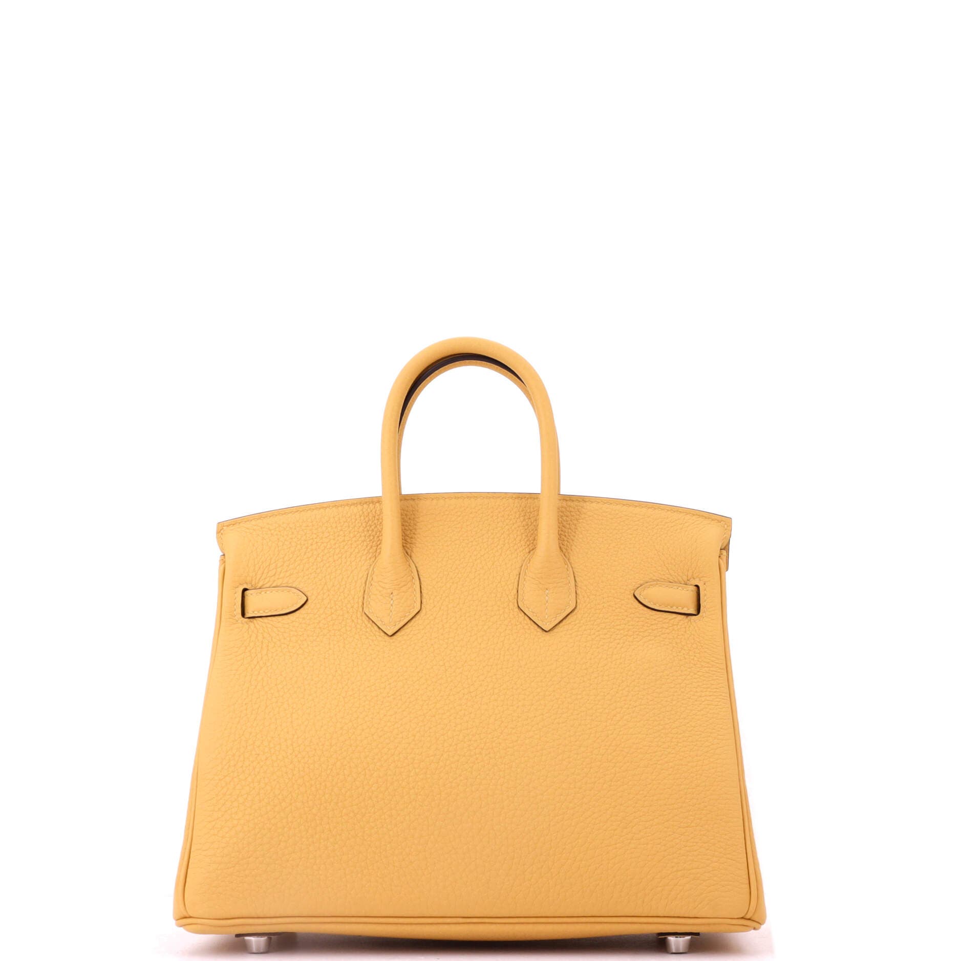 Birkin Handbag Yellow Togo with Palladium Hardware 25, Alternate, color, Yellow