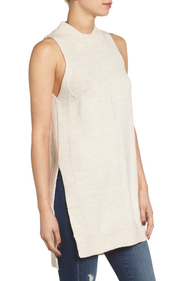 ASTR the Label ASTR Sleeveless Turtleneck Sweater, Alternate, color, 