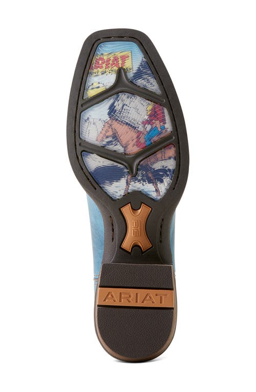 Ariat Decatur Western Boot In Blue