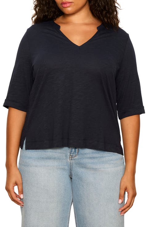 Dolce Notch Neck Top