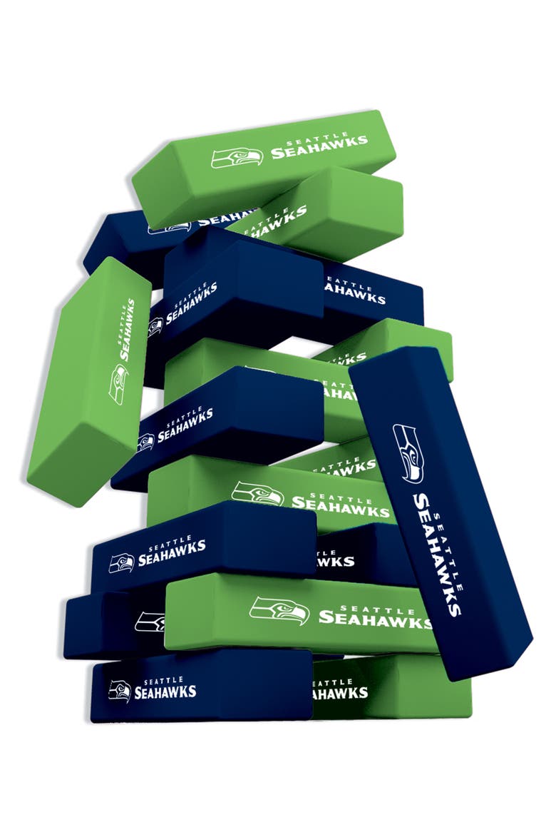 Seattle Seahawks Tumble Tower, Alternate, color, Multicolor