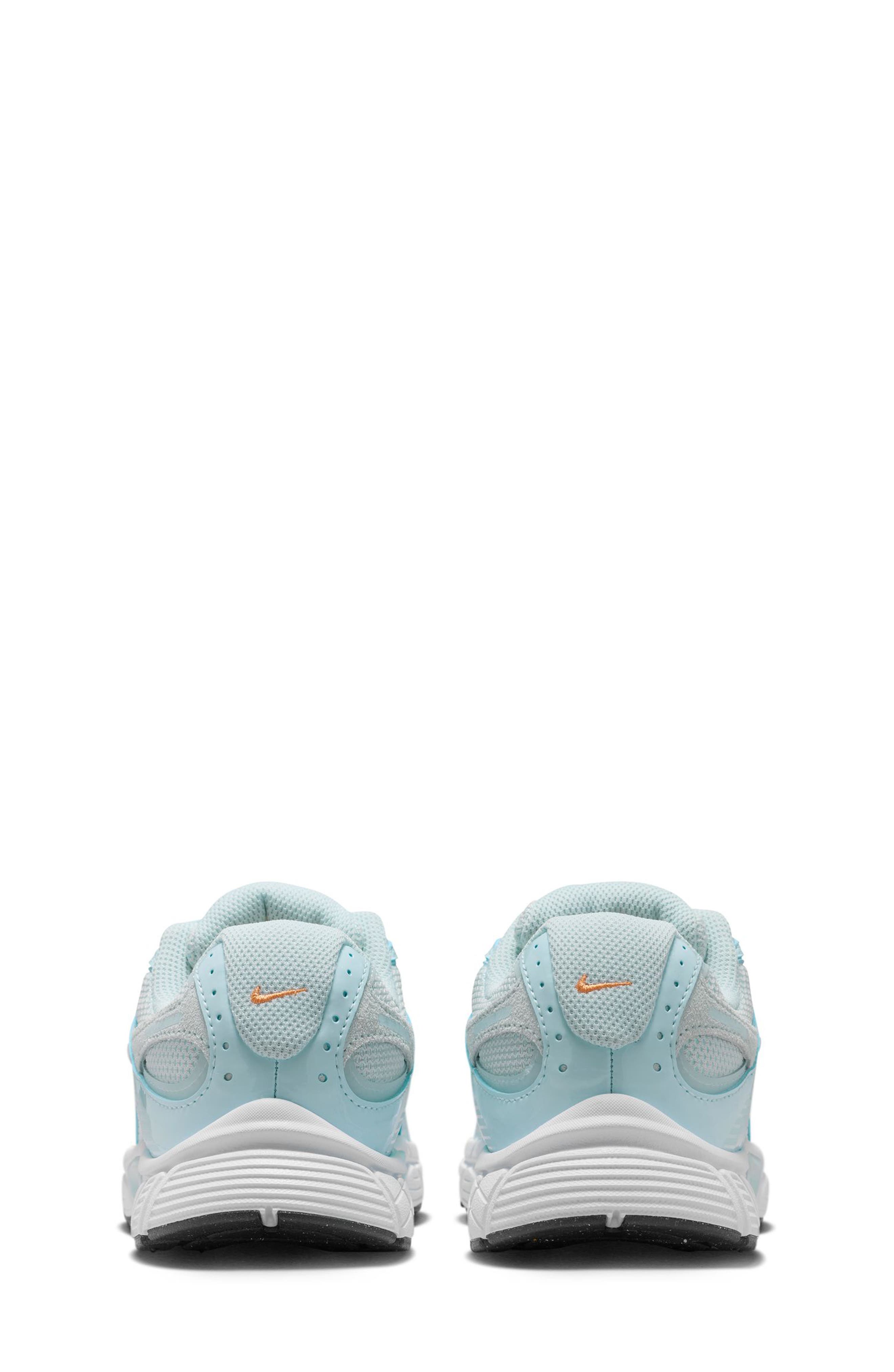 Nike Kids' V5 Runner Shoe, Alternate, color, Glacier Blue/ Orange/ Marakesh