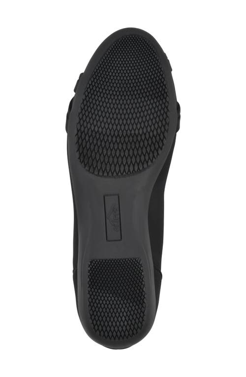 Cliffs By White Mountain Calming Buckle Strap Flat In Black