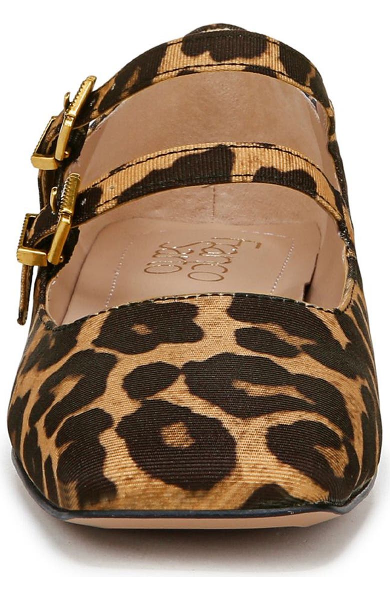 Franco Sarto Tesoro Leopard Mary Jane Flat, Alternate, color,