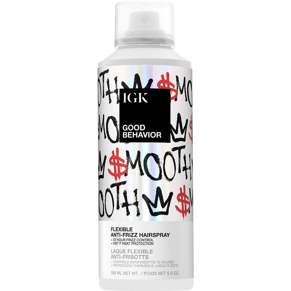 Igk Good Behavior Flexible Anti-frizz Hairspray In No Color