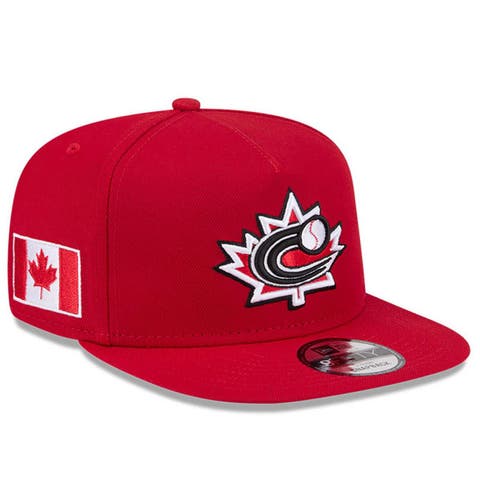 Men's New Era  Red Canada Baseball 2026 World Baseball Classic 9FIFTY A-Frame Snapback Hat