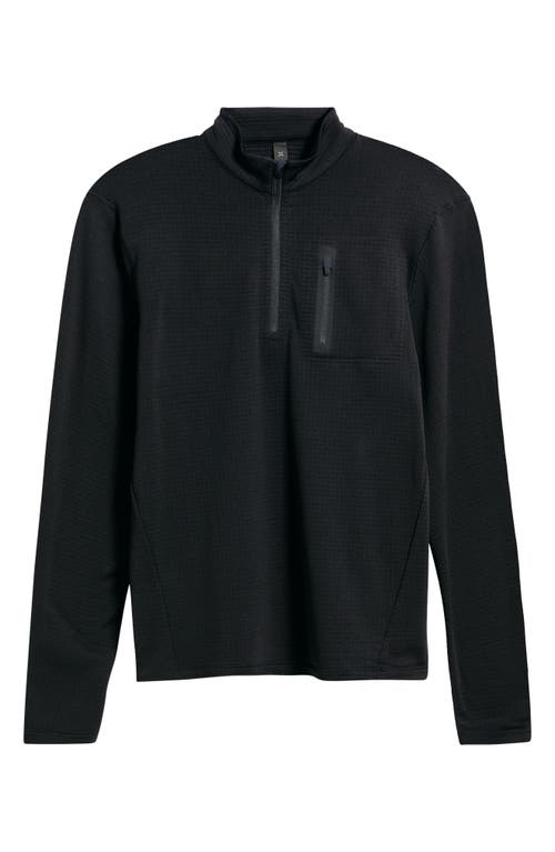 Ten Thousand Over Zip Quarter Zip In Black