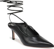 Favorite Daughter Sloan Ankle Wrap Pointed Toe Mule Pump