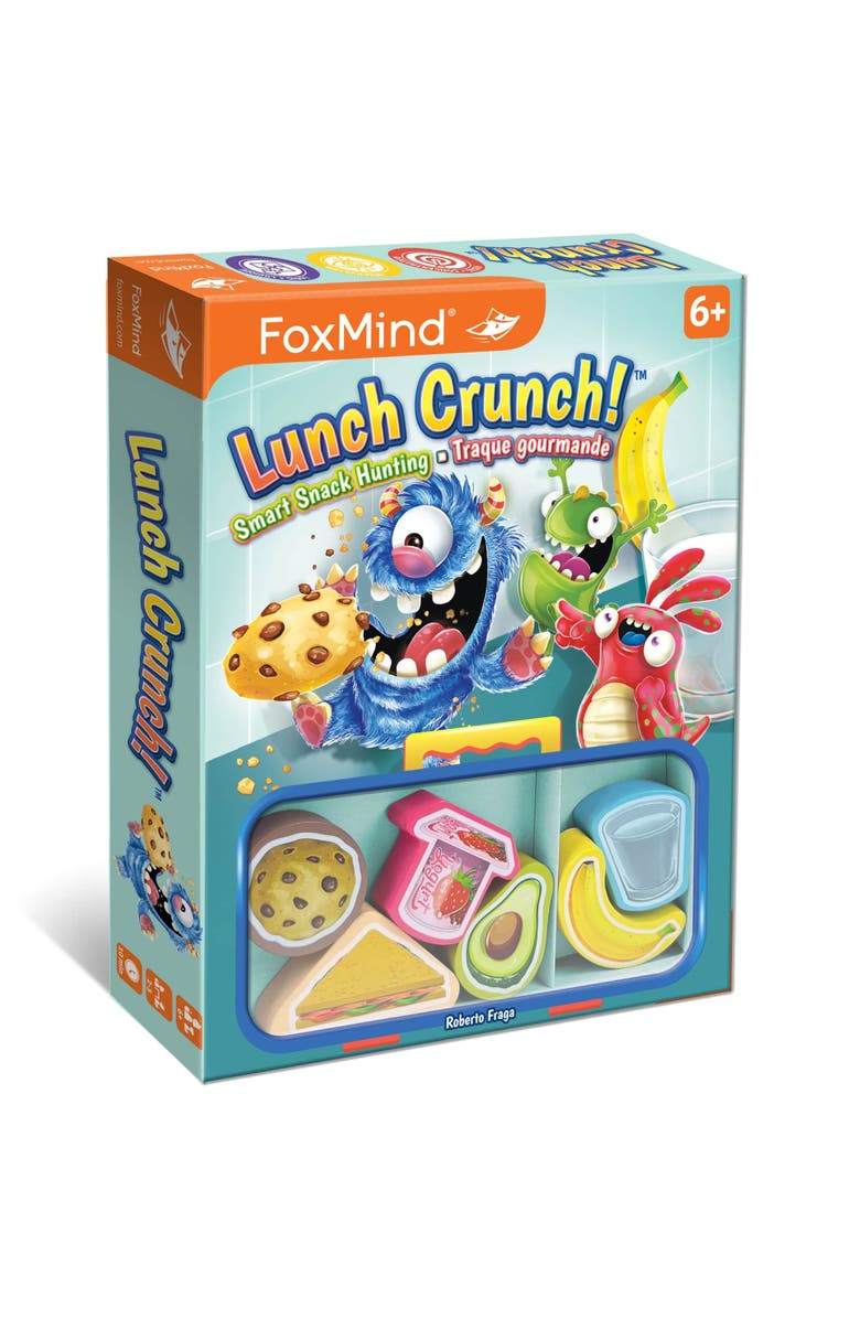 FoxMind Lunch Crunch Yummy Monster Themed Card Game, Main, color, Multicolored