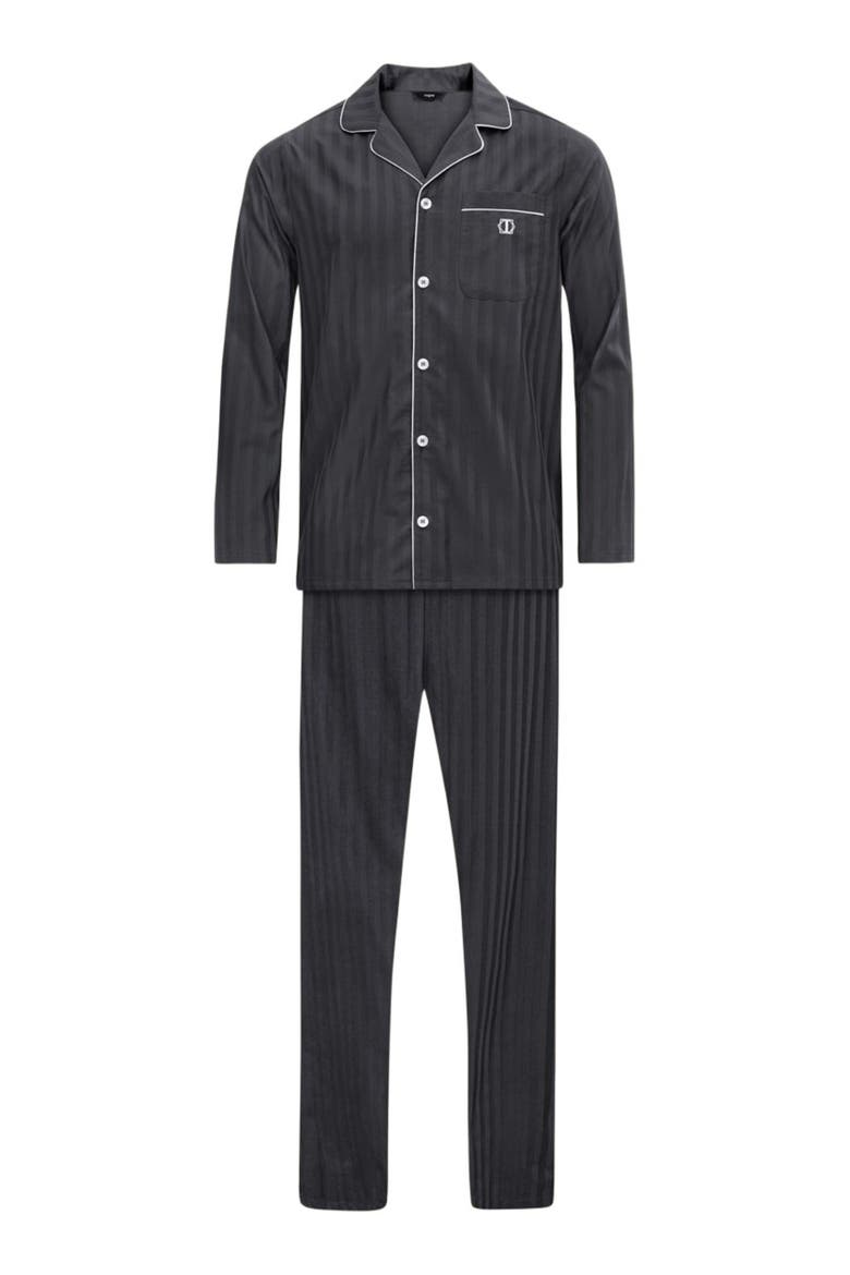Baro Men's pajamas, Alternate, color, Dark Grey