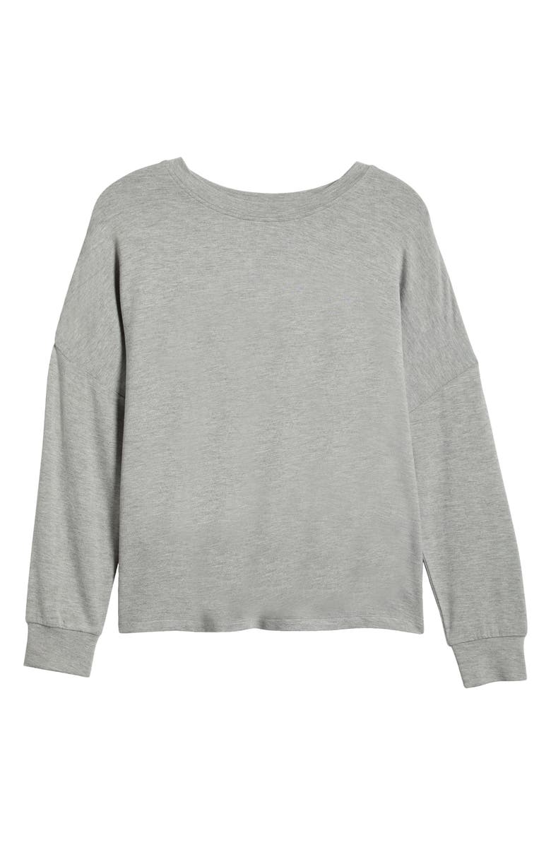 Honeydew Unplugged Sweatshirt Pajamas, Alternate, color, 