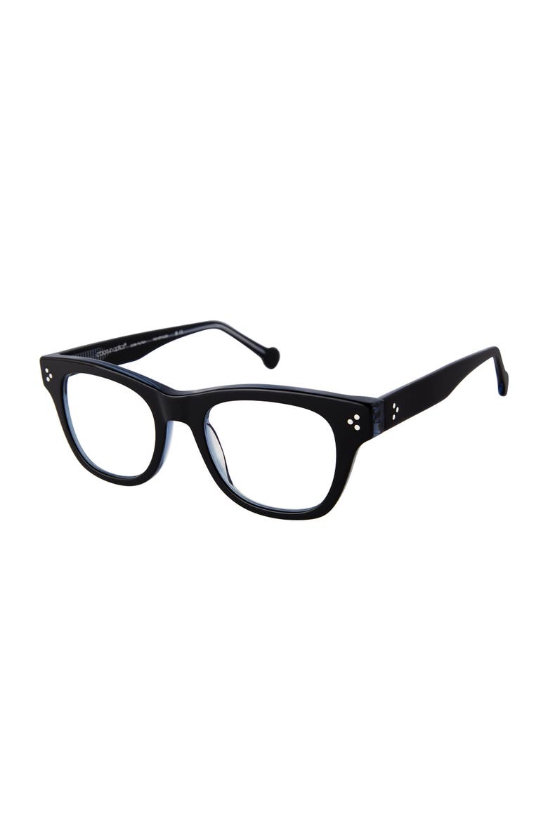 Colors In Optics Plymouth Reading Glasses, Main, color, Black Smoke