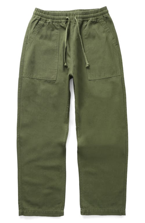Service Works Cotton Canvas Chef Pants In Olive