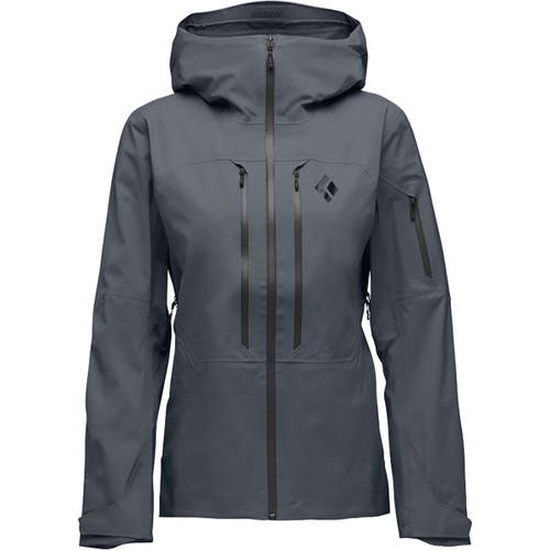 Black Diamond Recon Lt Shell Jacket In Gray